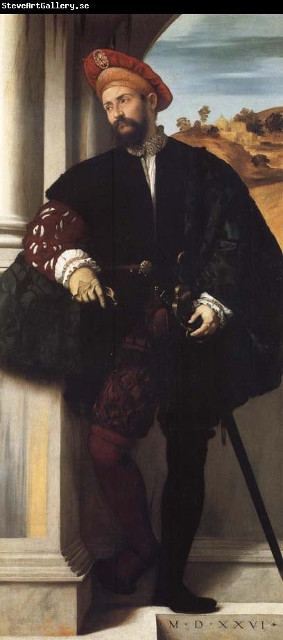 MORETTO da Brescia Portrait of a man